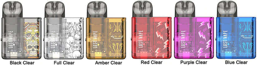 Lost Vape Ursa Baby Pod Kit 18W 2.5mlColor: Black Clear