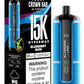 Crown Bar Al Fakher 15K Hypermax disposable vape with Blueberry Gum flavor.
