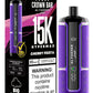 Crown Bar Al Fakher 15K Hypermax disposable vape with Cherry Fiesta flavor.