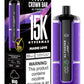 Crown Bar Al Fakher 15K Hypermax disposable vape with Magic Love flavor.
