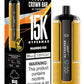 Crown Bar Al Fakher 15K Hypermax disposable vape with Mango Ice flavor.