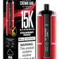 Crown Bar Al Fakher 15K Hypermax disposable vape with Strawberry Punch flavor.