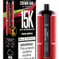 Crown Bar Al Fakher 15K Hypermax disposable vape with Two Apple flavor.
