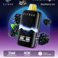 ELFBAR MoonNight 40K disposable vape with Blackberry ice Flavor