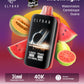 ELFBAR MoonNight 40K disposable vape with watermelon, cantaloupe, and guava Flavor 