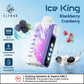Elfbar Ice King Blackberry Cranberry disposable vape 30000 puffs