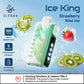 Elfbar Ice King Strawberry Kiwi Ice disposable vape 30000 puffs