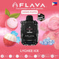 FLAVA 10,000 puffs disposable vape with Lychee Ice flavor.
