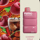 Fummo Magnum Cherry Cola disposable vape with cherry and cola flavor