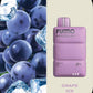 Fummo Magnum Grape Ice disposable vape with icy grape flavor