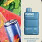 Fummo Magnum Watermelon Energy disposable vape with energy drink and watermelon