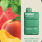 Fummo Magnum Watermelon Peach Mint disposable vape with fruity mint flavor
