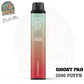 Ghost Pro 3500 puffs disposable vape with Watermelon Ice flavor.