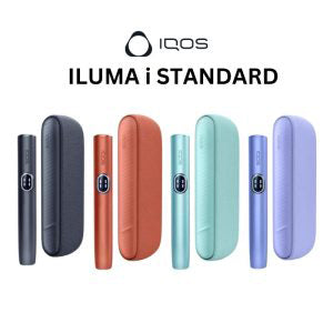 IQOS ILUMA i Standard devices in assorted colors with matching cases