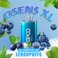 Osens XL Blueberry Ice disposable vape 12000 puffs with icy blueberry flavor