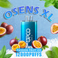 Osens XL Passion Fruit Ice disposable vape 12000 puffs with passionfruit and ice