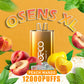 Osens XL Peach Mango disposable vape 12000 puffs with mango flavor