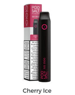 Pod Salt GO 3500 Cherry Ice disposable vape with box
