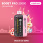 Pyne Pod Boost Pro Peach Ice 20000 puffs disposable vape 50mg