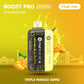 Pyne Pod Boost Pro Triple Mango 20000 puffs disposable vape 50mg