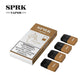 SPRK Vapor Iced Coffee pod pack with four matching pods on white background