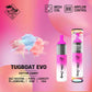 Tugboat EVO disposable vape with Cotton Candy flavor.
