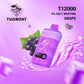 Tugboat T12000 puffs disposable vape with Grape flavor.

