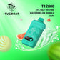 Tugboat T12000 puffs disposable vape with Watermelon Bubble Gum flavor.
