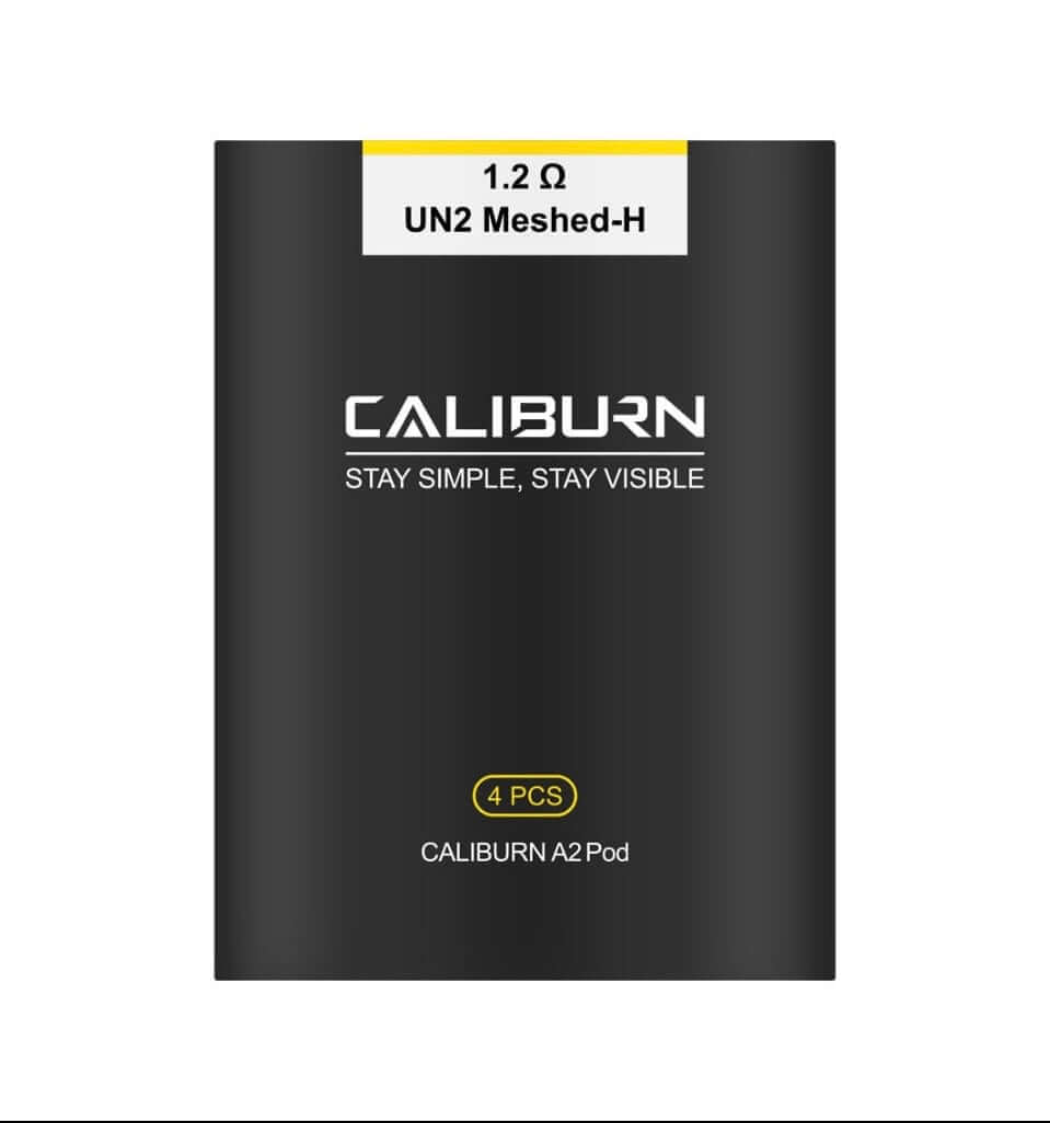 Uwell Caliburn A2 pods box, UN2 Meshed-H 1.2Ω, 4-pack