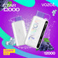 Vozol Star 12000 Grape Ice disposable vape with 12000 puffs