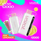 Vozol Star 12000 Lemonade disposable vape with 12000 puffs