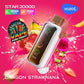 Vozol Star 20000 Puffs Dragon Strawnana disposable vape with dragon fruit, banana, strawberry