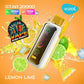 Vozol Star 20000 Puffs Lemon Lime disposable vape with lemon, lime, and ice