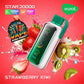 Vozol Star 20000 Puffs Strawberry Kiwi disposable vape with fresh fruit flavors