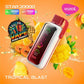 Vozol Star 20000 Puffs Tropical Blast vape with pineapple, papaya, and mango flavors