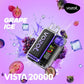 Vozol Vista 20000 puffs disposable vape, Grape Ice flavor, device only.