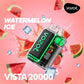 Vozol Vista 20000 puffs disposable vape, Watermelon Ice flavor, device only.