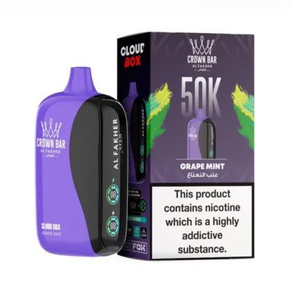 Al Fakher Crown Bar 50K Grape Mint