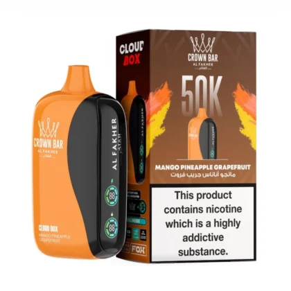 Al Fakher Crown Bar 50K Mango Pineapple Grapefruit