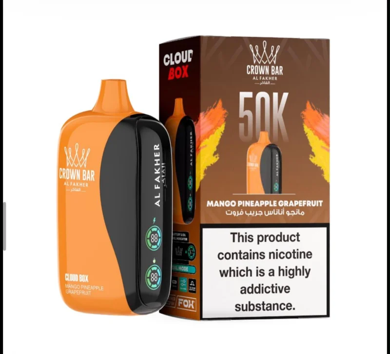 Al Fakher Crown Bar 50K Mango Pineapple Grapefruit