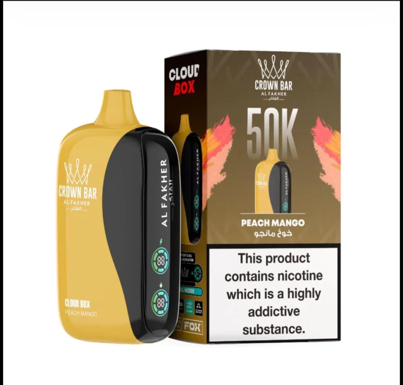 Al Fakher Crown Bar 50K Peach Mango