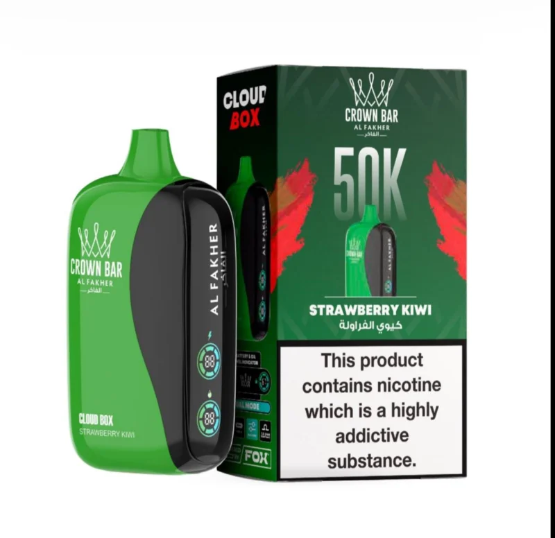 Al Fakher Crown Bar 50K Strawberry Kiwi