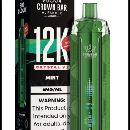 Al Fakher Crown Bar 12K Crystal V2 Mint