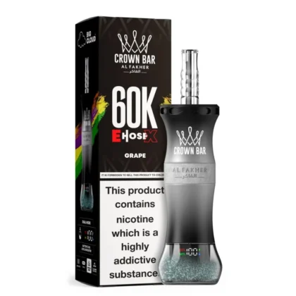 Al Fakher Crown Bar 60K E-Hose X Grape