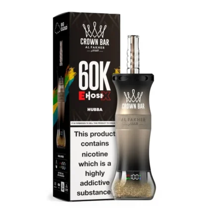Al Fakher Crown Bar 60K E-Hose X Hubby