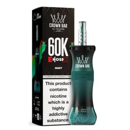 Al Fakher Crown Bar 60K E-Hose X Mint