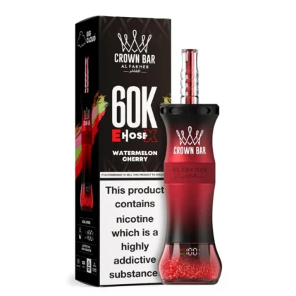Al Fakher Crown Bar 60K E-Hose X Watermelon Cherry