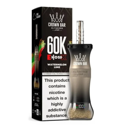 Al Fakher Crown Bar 60K E-Hose X Watermelon Lime