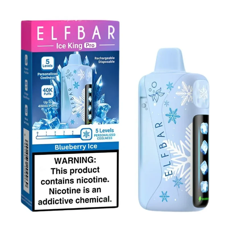 Elf Bar Ice King Pro 40K Blueberry Ice
