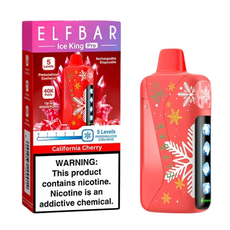 Elf Bar Ice King Pro 40K California Cherry
